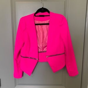 Hot pink blazer